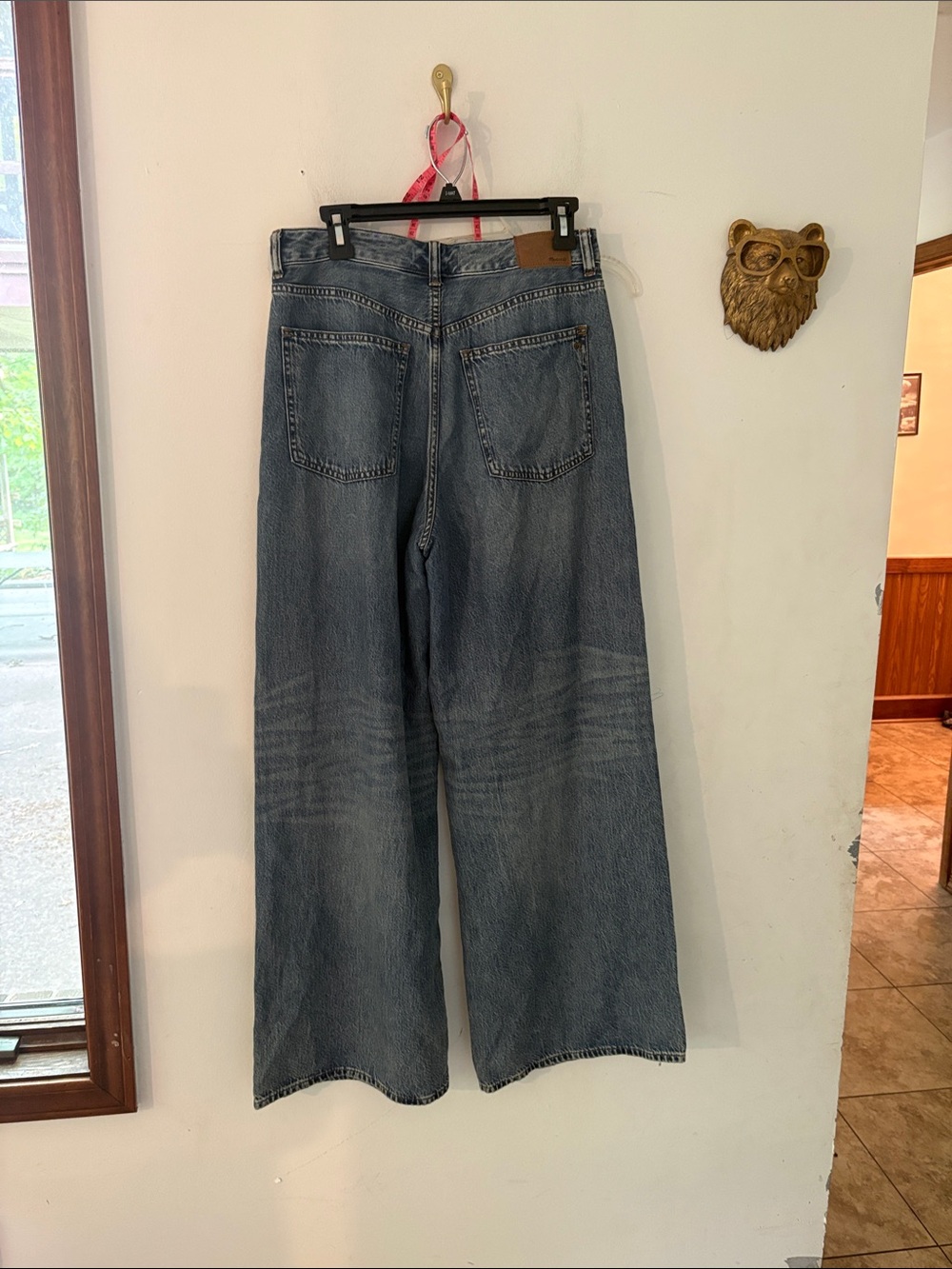 Madewell Curvy Super Wide Leg Jeans - Picture 4 of 6